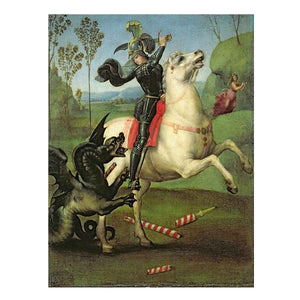 St George Fighting The Dragon