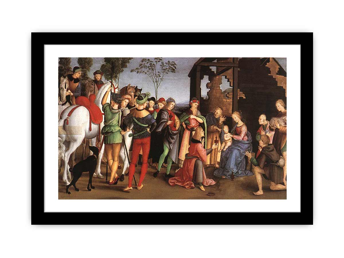 Adoration of the Magi By Raphael