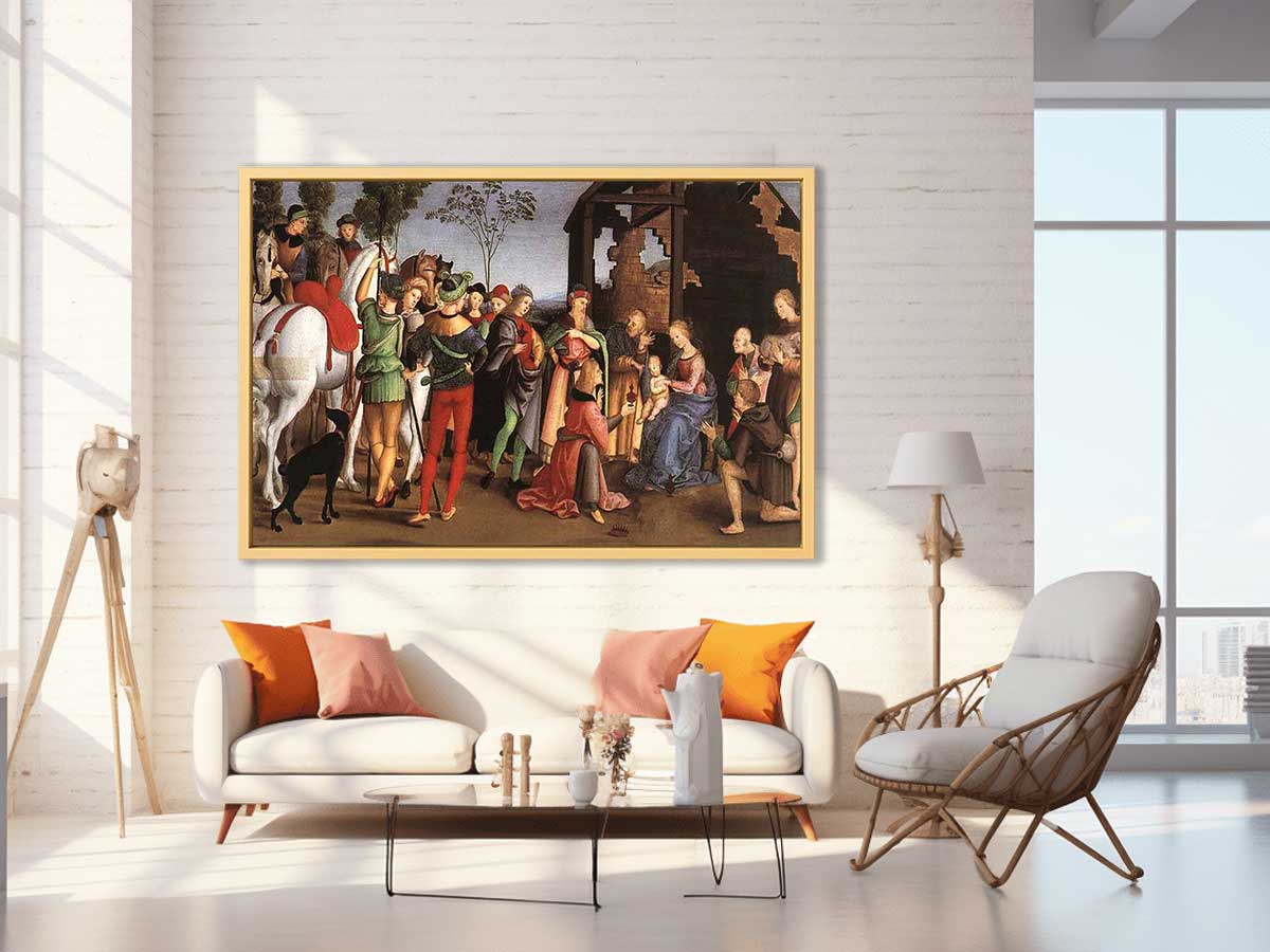 Adoration of the Magi By Raphael