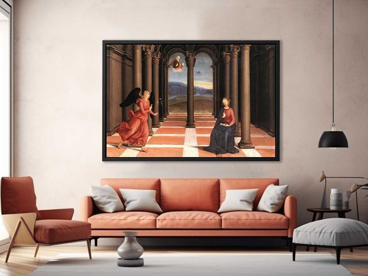 The Annunciation (Oddi altar, predella)