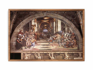 The Expulsion of Heliodorus from the Temple By Raphael