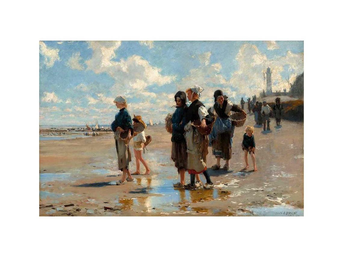 The Oyster Gatherers Of Cancale