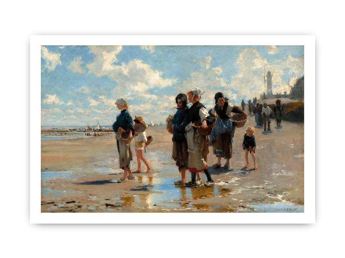 The Oyster Gatherers Of Cancale