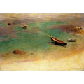 A Boat in the Waters off Capri