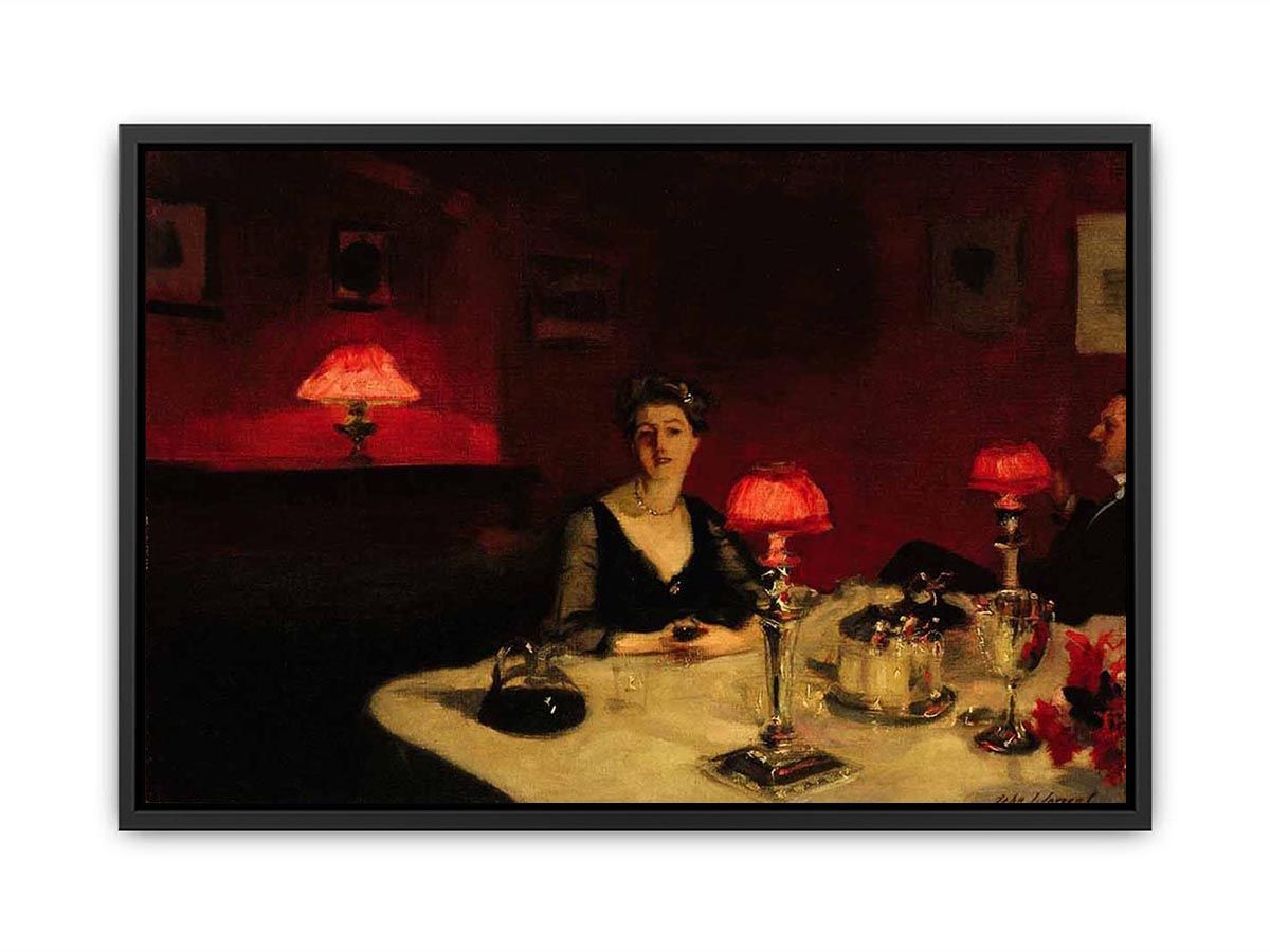 A Dinner Table At Night