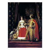Queen Victoria and Prince Albert at the Bal Costumé of 12 May 1842 artwork preview