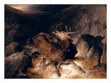 Deer and Deer Hounds in a Mountain Torrent artwork preview