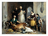 Bolton Abbey in Olden Times after Landseer artwork preview
