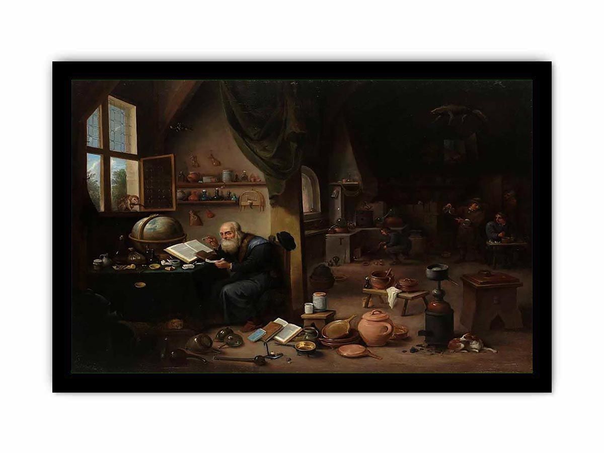 An Alchemist in his Workshop