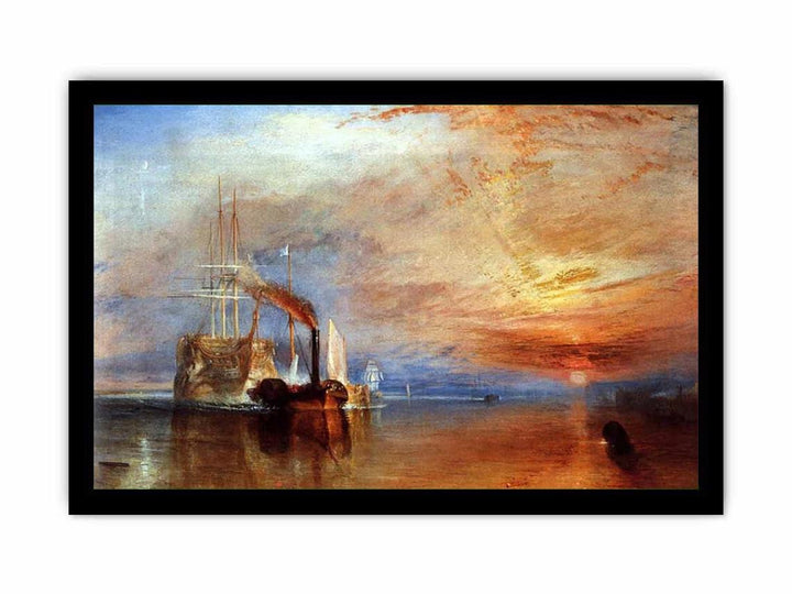 The Fighting 'Téméraire' tugged to her last Berth to be broken up