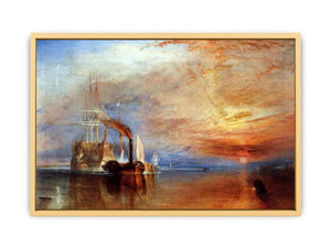 The Fighting 'Téméraire' tugged to her last Berth to be broken up
