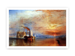 The Fighting 'Téméraire' tugged to her last Berth to be broken up