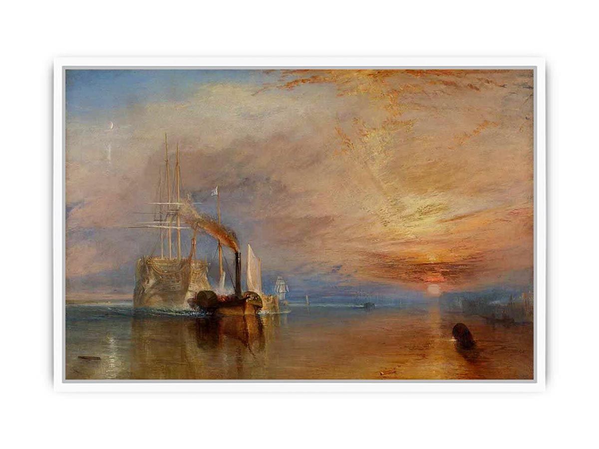 The 'Fighting Temeraire' tugged to her Last Berth to be broken up 1838-39