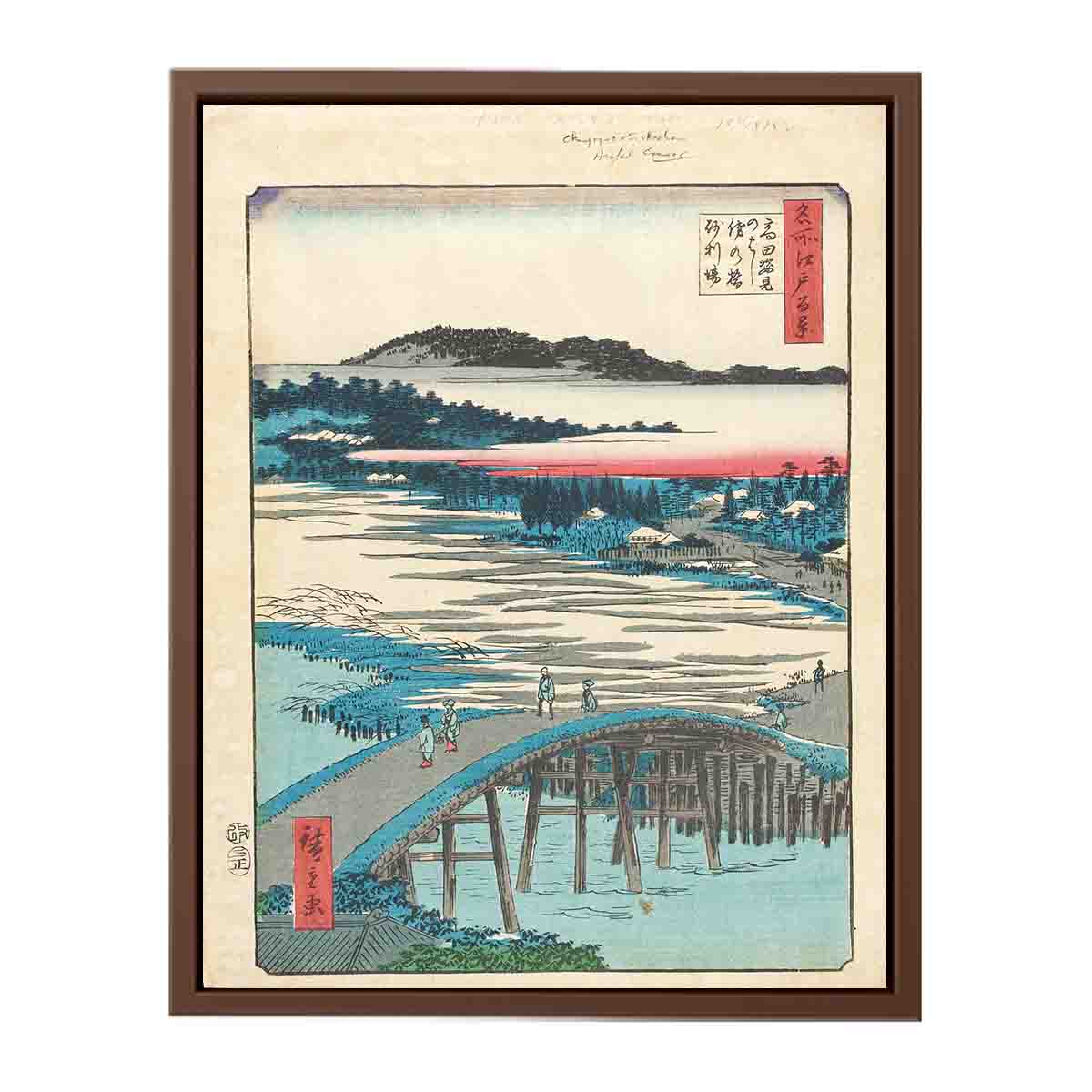 Sugatami Bridge, Omokage Bridge, and Jariba at Takata