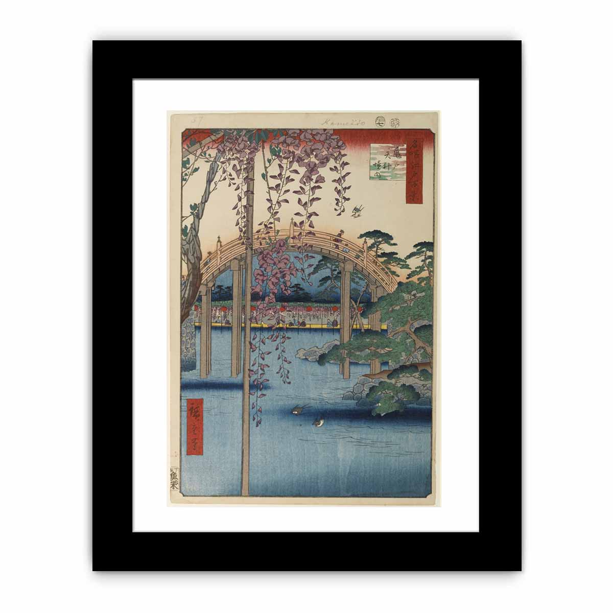 Inside Kameido Tenjin Shrine (Kameido Tenjin Keidai)