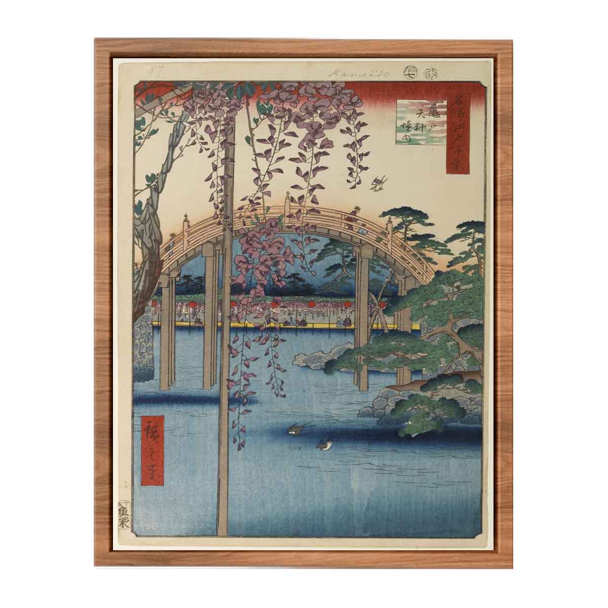 Inside Kameido Tenjin Shrine (Kameido Tenjin Keidai)