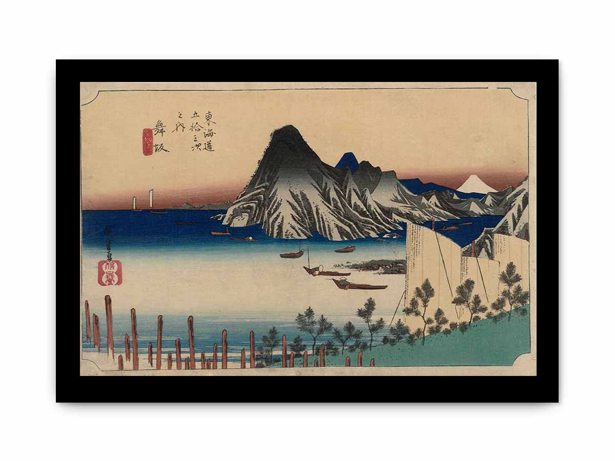 Hiroshige-53-Stations-Hoeido-31-Maisaka