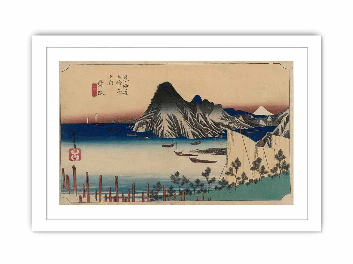 Hiroshige-53-Stations-Hoeido-31-Maisaka