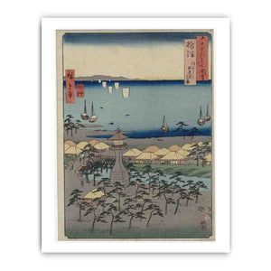 Settsu Province: Sumiyoshi, Idemi Beach (Settsu, Sumiyoshi, Idemi no hama),