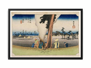 Hamamatsu, from Fifty-three Stations on the Tokaido Highway (Tokaido Goju-san Tsugi no Uchi)