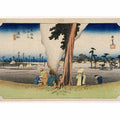 Hamamatsu, from Fifty-three Stations on the Tokaido Highway (Tokaido Goju-san Tsugi no Uchi)