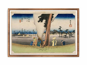 Hamamatsu, from Fifty-three Stations on the Tokaido Highway (Tokaido Goju-san Tsugi no Uchi)