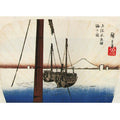 Hiroshige Mount Fuji seen across the water