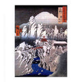 Famous Views of the 60 Provinces - #26. Snow on Mt. Haruna in Kozuke Province