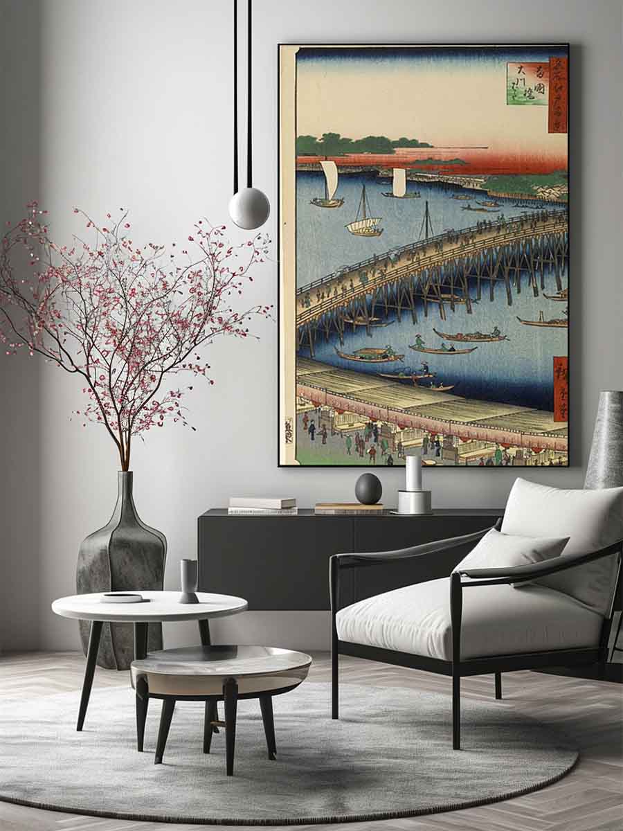 Ryogoku Bridge and the Great Riverbank