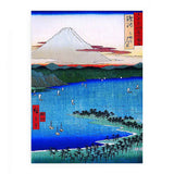 Famous Views of the 60 Provinces - 12. The Pine Grove at Mio in Suruga Province artwork preview