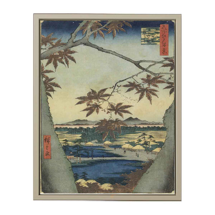 Maple Leaves at the Tekona Shrine, Mamma Painting