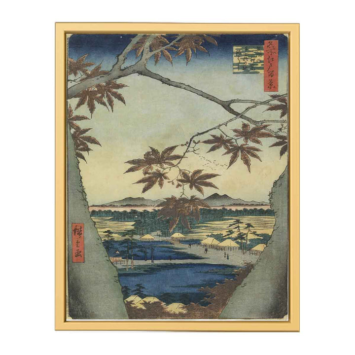 Maple Leaves at the Tekona Shrine, Mamma Painting