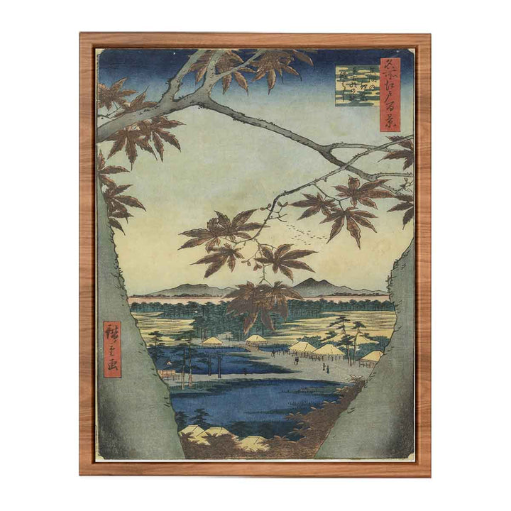 Maple Leaves at the Tekona Shrine, Mamma Painting