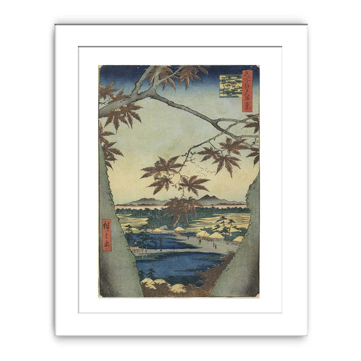 Maple Leaves at the Tekona Shrine, Mamma Painting