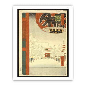 Kinryūzan Temple, Asakusa (Asakusa Kinryuzan), No. 99 from One Hundred Famous View of Edo