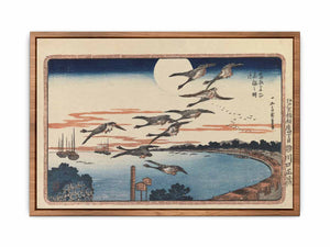Full Moon at Takanawa (Takanawa no Meigetsu), from Celebrated Places in the Eastern Capital (Toto Meisho)