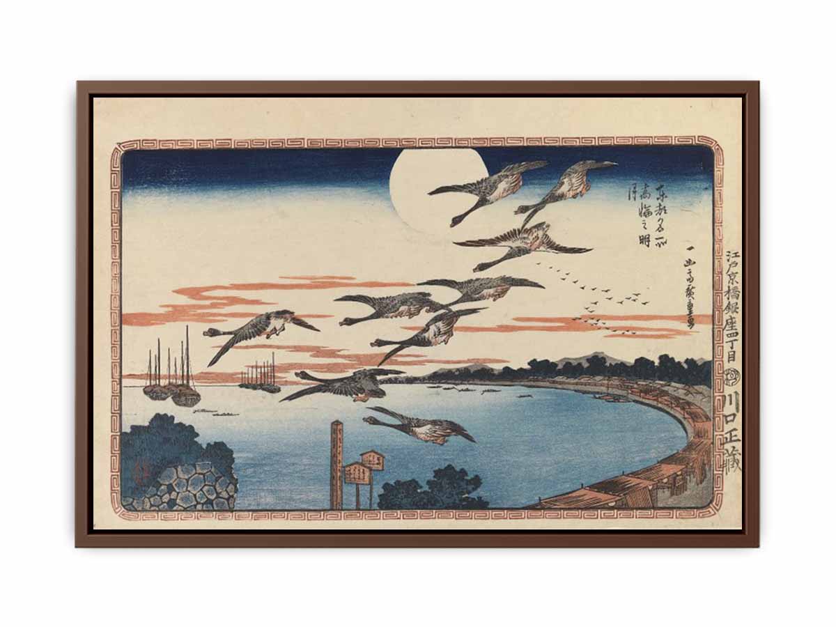 Full Moon at Takanawa (Takanawa no Meigetsu), from Celebrated Places in the Eastern Capital (Toto Meisho)