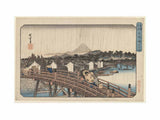 Evening Shower at Nihonbashi Bridge artwork preview