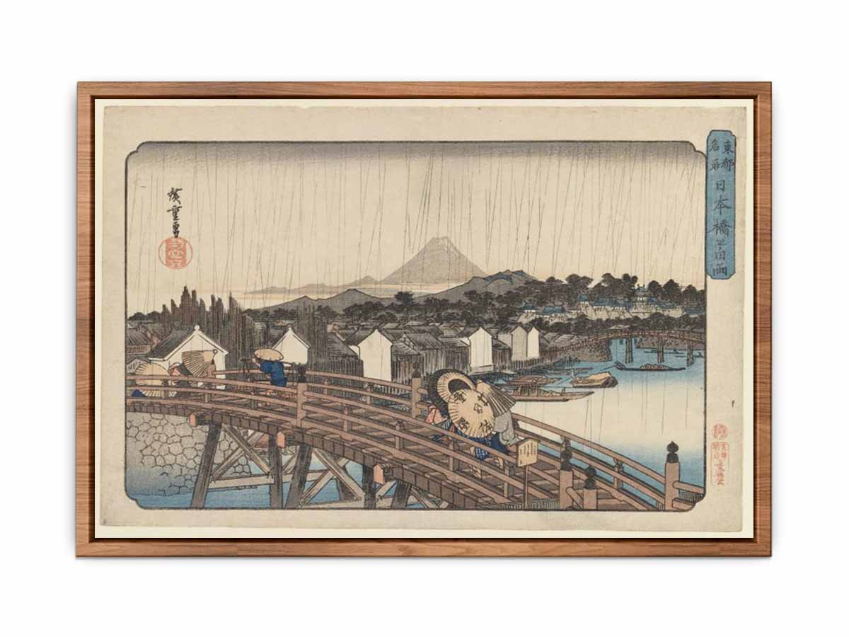 Evening Shower at Nihonbashi Bridge