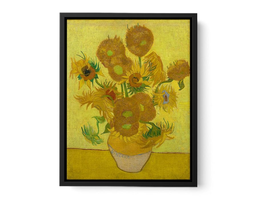 Vase Of Sunflowers Painting By Van Gogh