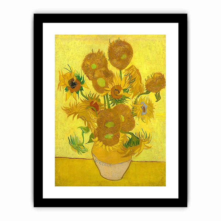 Vase Of Sunflowers Painting By Van Gogh