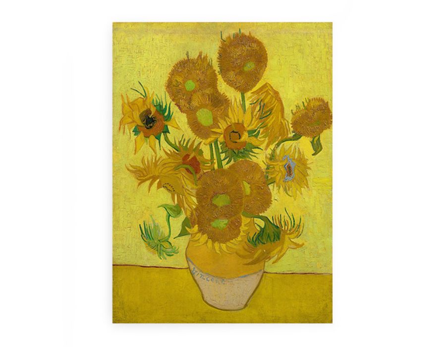 Vase Of Sunflowers Painting By Van Gogh