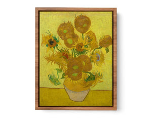 Vase Of Sunflowers Painting By Van Gogh Streched canvas