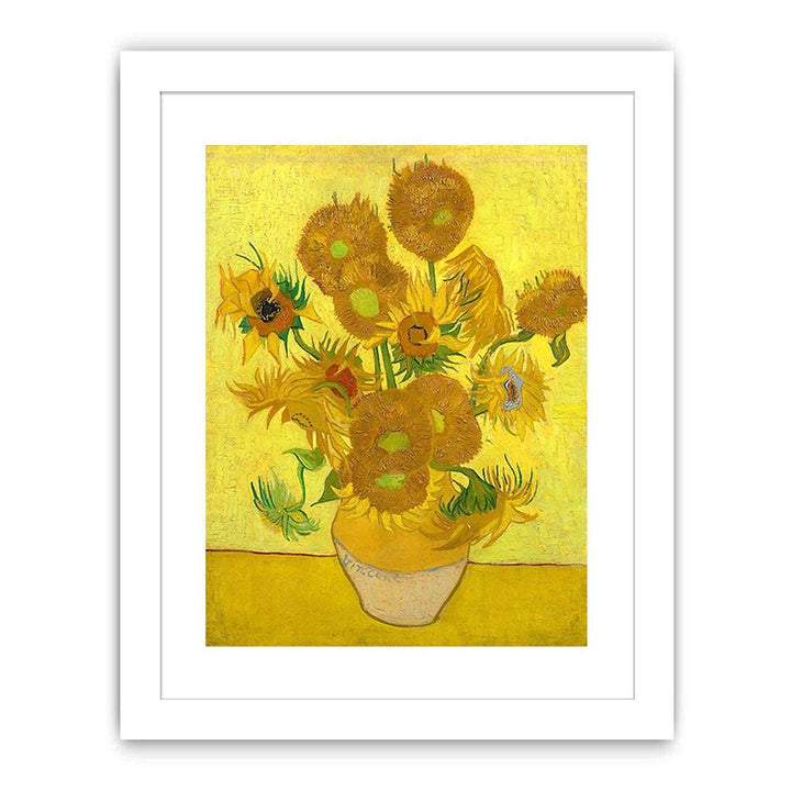 Vase Of Sunflowers Painting By Van Gogh