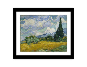 Wheat Field With Cypresses By Van Gogh Canvas Print
