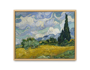 Wheat Field With Cypresses By Van Gogh Artwork