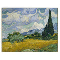 Wheat Field With Cypresses By Van Gogh
