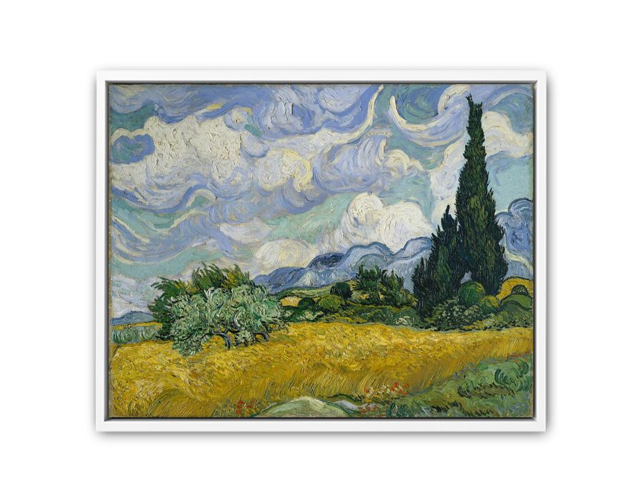 Wheat Field With Cypresses By Van Gogh Art Print