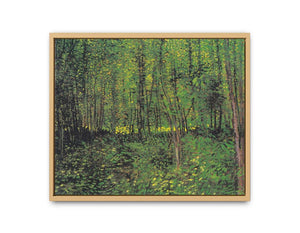 tree And Undergrowth By Van Gogh Artwork