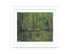 tree And Undergrowth By Van Gogh Famous painting